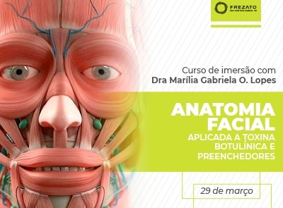 Anatomia Facial aplicada a Toxina Botulínica e Preenchedores.