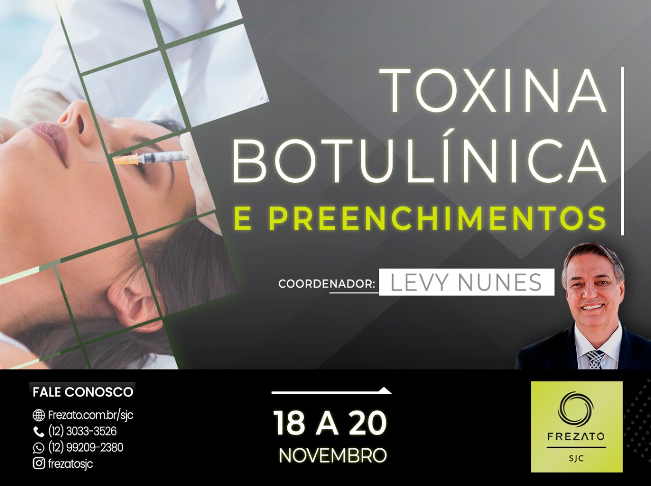 Curso Master em Toxina Botulinica Funcional e Preenchimentos Oromandibulares